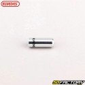 Embout de gaine de dérailleur alu vélo Ø4 mm Elvedes argent