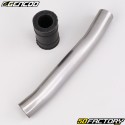 Double outlet leak tube Rieju  MRT Gencod GRD Twin with black Copa silencers (kit for KRM body)