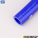 Codo 45° Reductor Silicona Ø25 a 19 mm Mangueras Silicona Azul