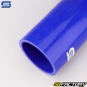 Codo 45° Reductor Silicona Ø70 a 57 mm Mangueras Silicona Azul