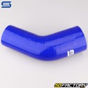 Cotovelo 45° Redutor Silicone Ø70 a 60 mm Mangueiras Silicone Azul