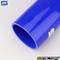 Cotovelo 45° Redutor Silicone Ø76 a 63 mm Mangueiras Silicone Azul