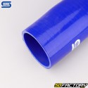 Cotovelo 45° Redutor Silicone Ø76 a 67 mm Mangueiras Silicone Azul