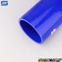 Cotovelo 45° Redutor Silicone Ø89 a 80 mm Mangueiras Silicone Azul