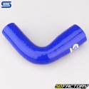 Codo 90° Reductor Silicona Ø32 a 25 mm Mangueras Silicona Azul