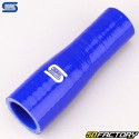 Réducteur silicone droit Ø25 à 19 mm Silicon Hoses bleu