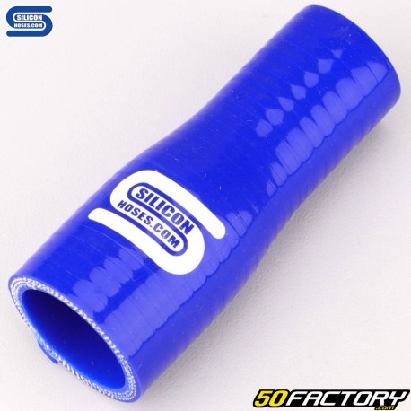 Réducteur silicone droit Ø32 à 25 mm Silicon Hoses bleu