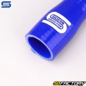 Réducteur silicone droit Ø32 à 25 mm Silicon Hoses bleu