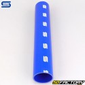 Manguera de silicona recta Ø76 mm longitud 50 cm Mangueras de silicona azul