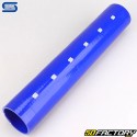 Straight silicone hose Ø80 mm length 50 cm Silicon Hoses blue