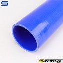 Straight silicone hose Ø80 mm length 50 cm Silicon Hoses blue