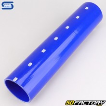 Manguera de silicona recta Ø102 mm longitud 50 cm Mangueras de silicona azul