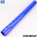 Manguera de silicona recta Ø83 mm longitud 100 cm Mangueras de silicona azul