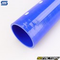 Manguera de silicona recta Ø89 mm longitud 100 cm Mangueras de silicona azul