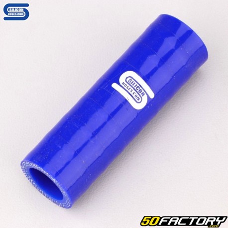 Acoplador de silicone Ø16 mm comprimento 75 mm Mangueiras de silicone azul