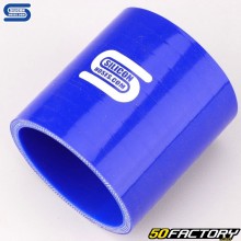 Acoplador de silicone Ø63 mm comprimento 75 mm Mangueiras de silicone azul