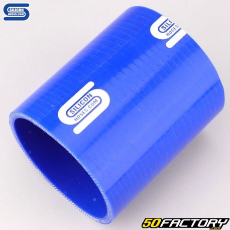 Acoplador de silicone Ø80 mm comprimento 100 mm Mangueiras de silicone azul