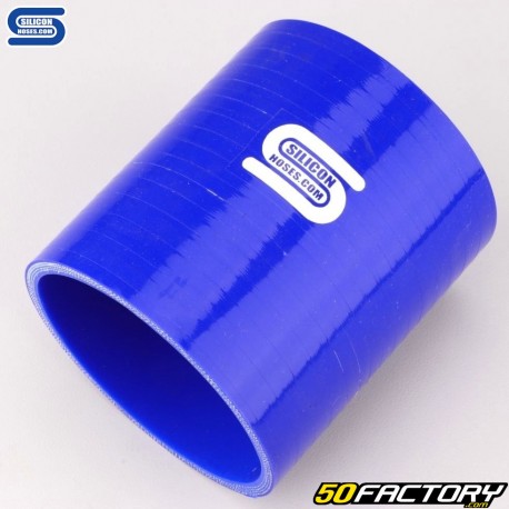 Acoplador de silicone Ø83 mm comprimento 100 mm Mangueiras de silicone azul