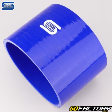 Acoplador de silicone Ø127 mm comprimento 100 mm Mangueiras de silicone azul