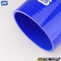 Acoplador de silicone Ø127 mm comprimento 100 mm Mangueiras de silicone azul