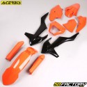 Kit de plásticos KTM EXC XNUMX, XNUMX (XNUMX), EXC-F XNUMX, XNUMX (XNUMX - XNUMX)... Acerbis  naranja y negro