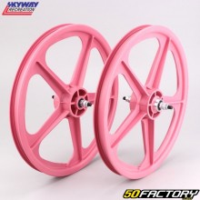 Ruote per bici BMX da 20&quot; Skymodo Tuff 2 rose