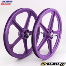 Ruote per bici BMX da 20&quot; Skyvia Tuff 2 violette