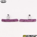 Pastilhas de freio Kool-Stop Purple 78mm Assimétricas para BMX Bike (Roscadas)