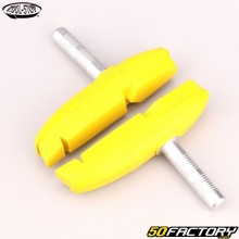 Pastiglie freno per bicicletta Kool-Stop 64mm Asymmetric Cantilever Eagle 2 gialli (senza fili)