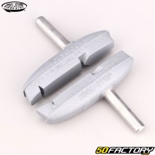 Pastiglie freno per bicicletta Kool-Stop 64mm Asymmetric Cantilever Eagle 2 grigio (senza fili)