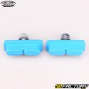 Kool-Stop 45mm BMX Bike Brake Pads Continental Skylight blue way (with threads)