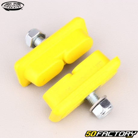 Kool-Stop 45mm BMX Bike Brake Pads Continental Skyyellow way (with threads)