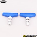 Kool-Stop Tuff 54mm V-Brake BMX Fahrradbremsbeläge SkyWeg blau (mit Fäden)