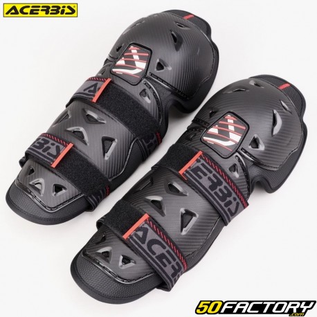 Ginocchiere Acerbis Profile 2.0 nero e rosso