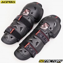 Knee pads Acerbis Profile 2.0 black and red