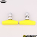 Kool-Stop Tuff 54mm V-Brake BMX Bike Brake Pads Skyyellow way (with threads)