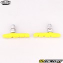 Kool-Stop Thinline Yellow 72mm Asymmetric Bicycle Brake Pads (Threaded)