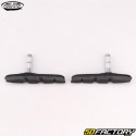 Kool-Stop Thinline Black 72mm Asymmetric Cantilever Bicycle Brake Pads (Threadless)