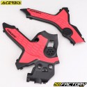 Protections de cadre Honda CRF 250, 300 L (depuis 2021) Acerbis X-Grip noires et rouges