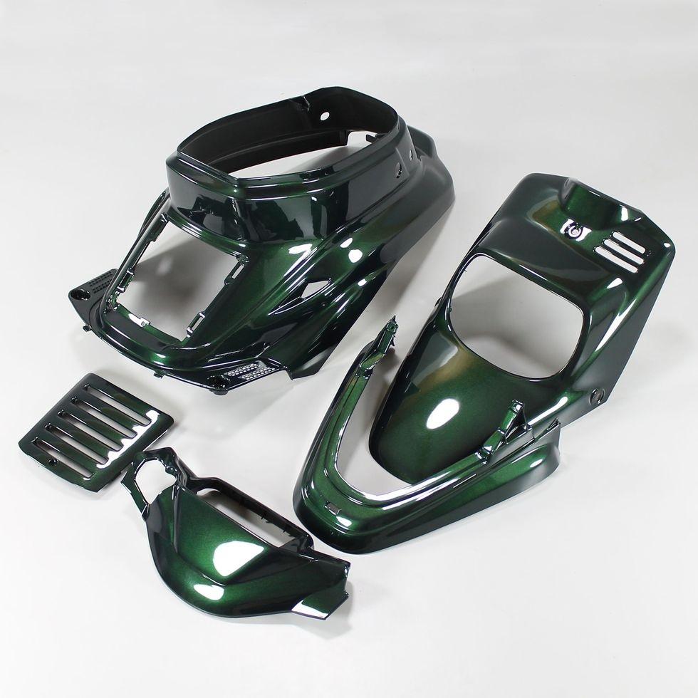 Kit carénages Mbk Booster, Yamaha Bws (avant 2004) vert